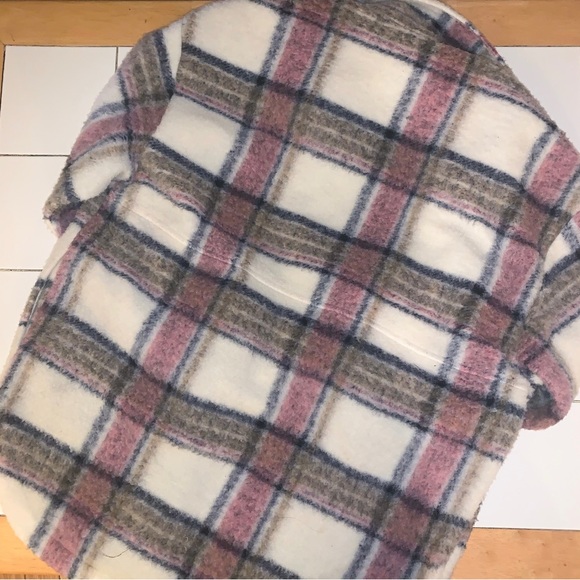Zara Jacket Plaid Overshirt - Picture 6 of 10
